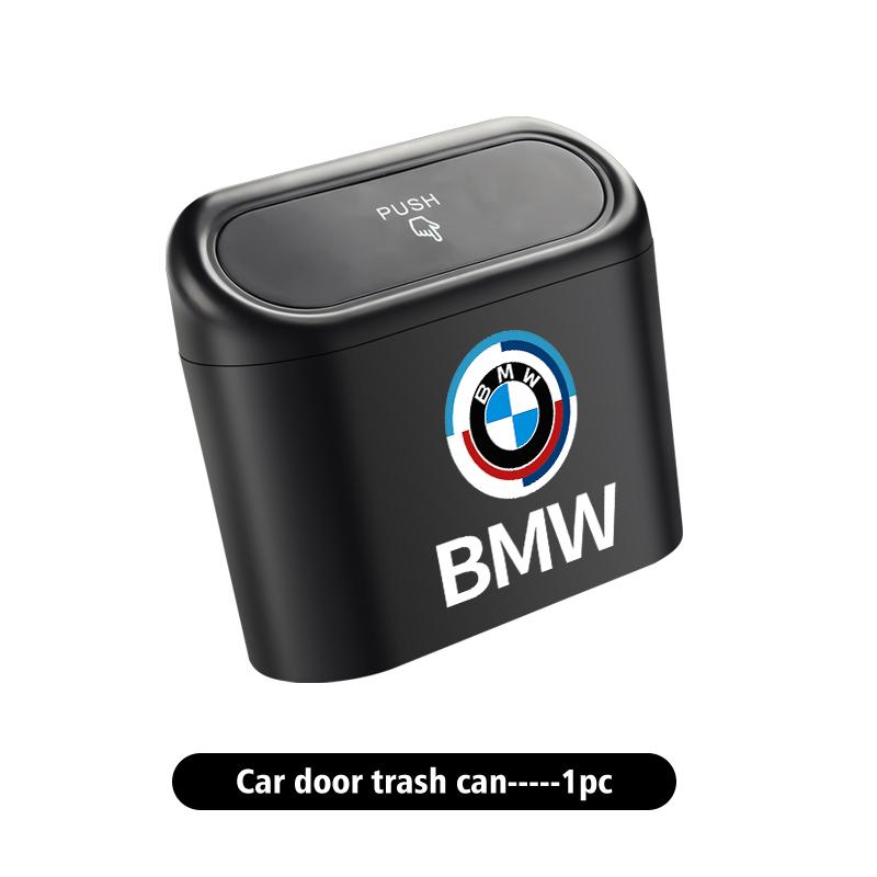 Car Door Hanging Trash Can Storage Box Auto Accessories For BMW M E87 E30 E46 E28 E39 F18 F35 G03 F10 E93 F20 CU0
