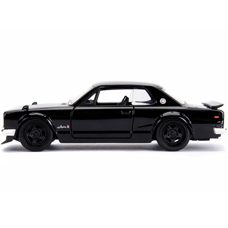 JADA TOYS 1/32 форсаж nissan skyline 2000 GT-R 1971 черный брайан ФОРСАЖ мини-машинка [товар]