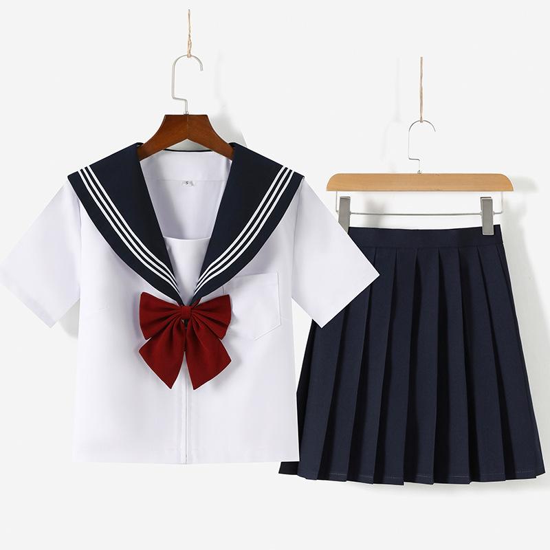 Students Uniform JK Costumes for Girls Japanese School Uniform School Girl Outfit Cosplay Costumes for Women