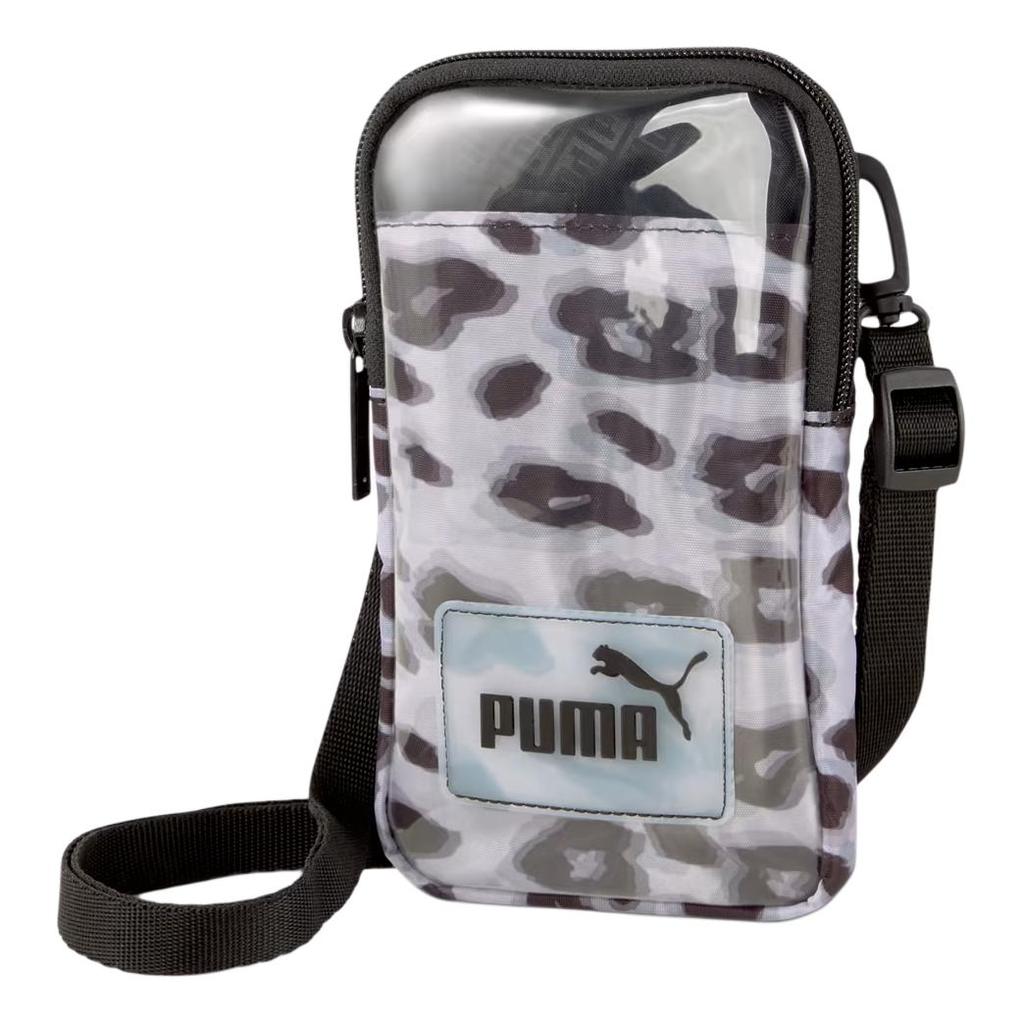 Puma Тканевая сумка на плечо, Сумка через плечо Обычная Унисекс Черный Белый 077928-02