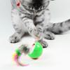 Игрушки для кошек Мышь Неваляшка Веселая Дразнилка Кошки Собаки Самостоятельные Игрушки Пет Зоотовары Дразнилка Игрушка для собаки Красочные Саморазвлекающиеся Игрушки для кошек