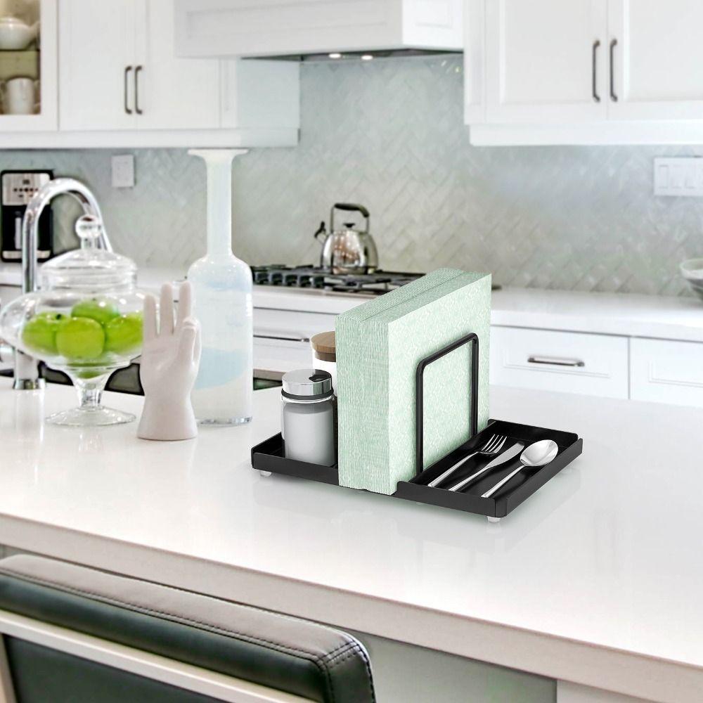 Алюминиевый держатель для салфеток для стола, многофункциональный держатель для полотенец, декор для пикника и ужина