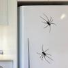 1/2 шт. Магнитный 3D-паук, украшение, страшный реалистичный гигантский паук, реквизит для розыгрышей на Хэллоуин, гаражные ворота, почтовый ящик, шкафчик, холодильник, магнит, поддельный паук