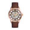 Мужские механические часы Fossil Townsman коричневые ME3259