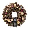 Green House CM Natural Wreath M Twinkle Gold CM1366-B