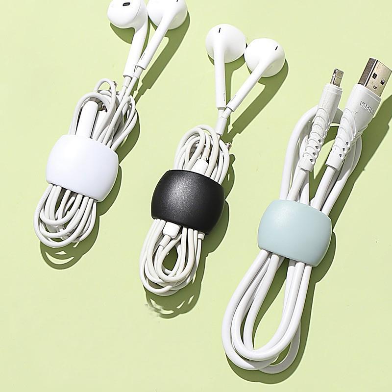 5 шт. Защитные приспособления для кабеля зарядки, дорожный зажим для шнура передачи данных, украшение для наушников, пряжка для хранения кабеля, органайзер для кабеля