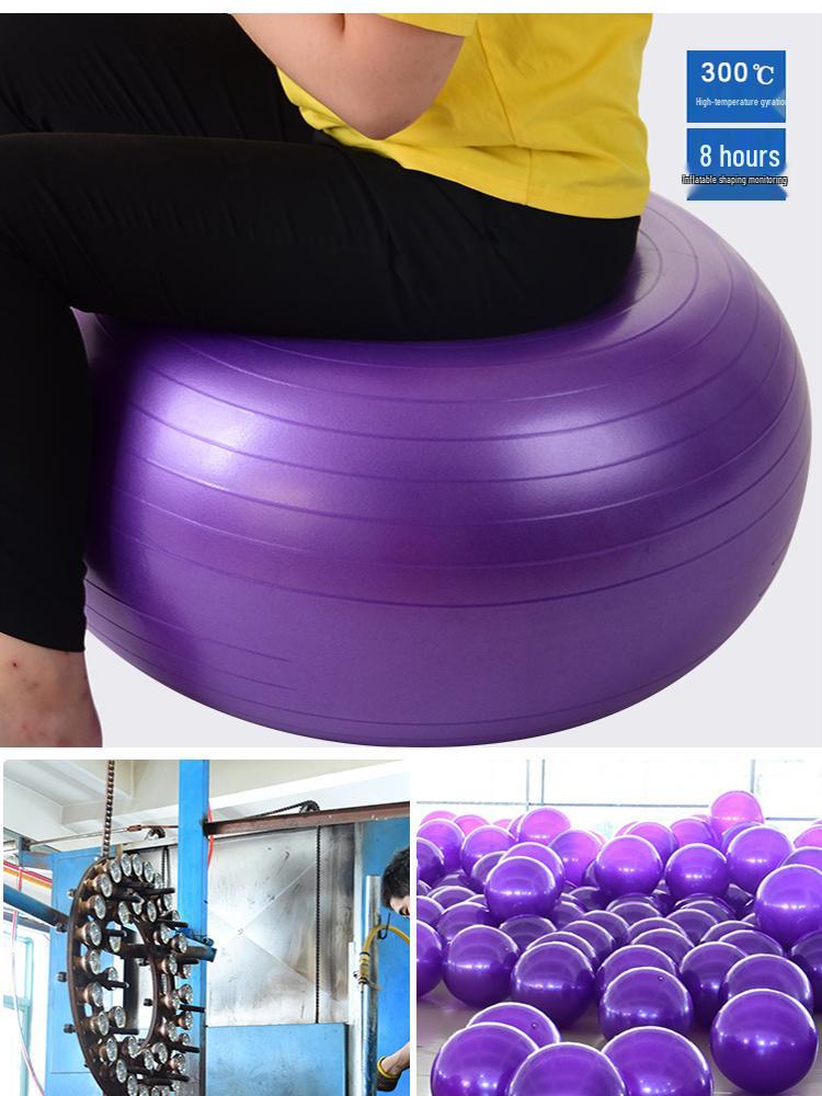 Free Shipping Yoga Ball - 556575cm Thickened, Explosion-Proof, Odorless Fitness Ball
