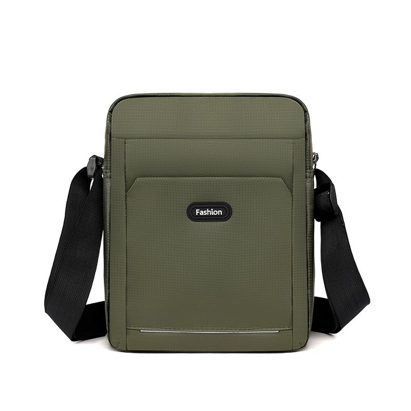 Мужская деловая повседневная сумка кроссбоди - Простой Оксфордский плечевой слинг для поездок на работу и использования на открытом воздухе