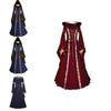 Элегантное винтажное платье для маскарада, женский готический средневековый костюм