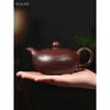 250 мл Китайский Исинский Чайник из Фиолетовой Глины, Чайник с Фильтрацией Шариками, Чайник для Красоты на Заказ, Заварник для Традиционного Чая Зиша, Чайные Аксессуары