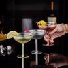 Stainless Steel Cocktail Glass Ice Cream Cup Creative Metal Goblet Bar Restaurant Martini Glasses Margarita Barware
