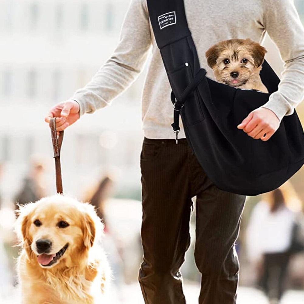 Adjustable Strap Pet Carrier Bag Breathable Pet Satchel Carrier for Small Dogs Cats