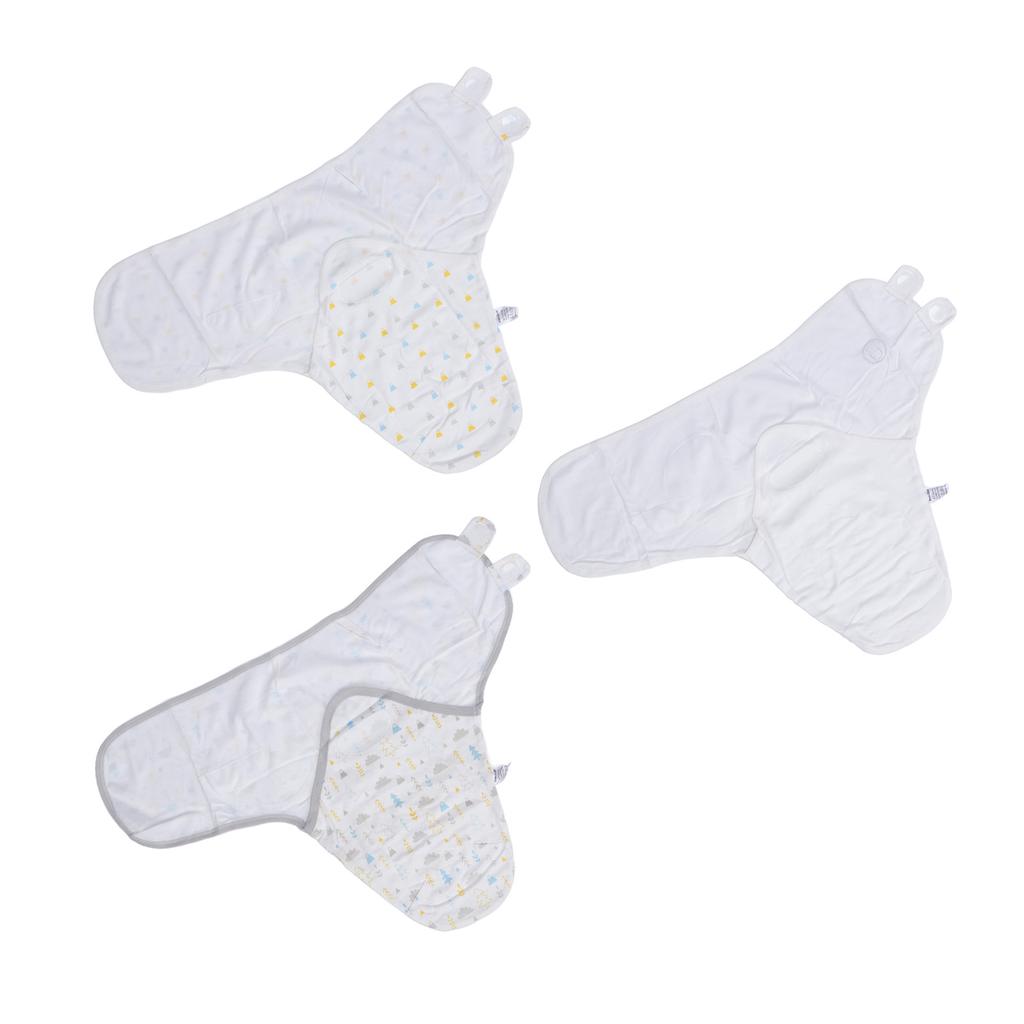 3pcs Baby Swaddle Sleep Sacks Cotton Swaddle Blanket for 0 To 2 Months Old Newborn Forest