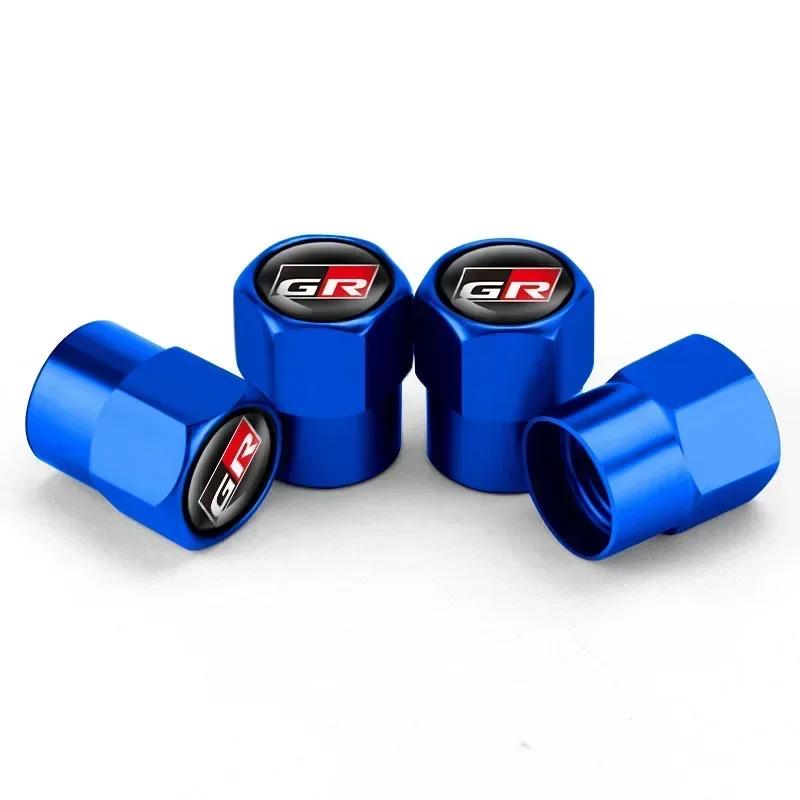 Логотип GR Sport Колпачки на ниппель колеса автомобиля Покрышки Для Toyota Gazoo Racing Yaris Corolla Hilux Supra C-HR Аксессуары