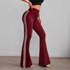 Женские эластичные леггинсы с высокой талией, однотонные облегающие повседневные брюки для женщин, леггинсы на эластичном поясе для ежедневной носки