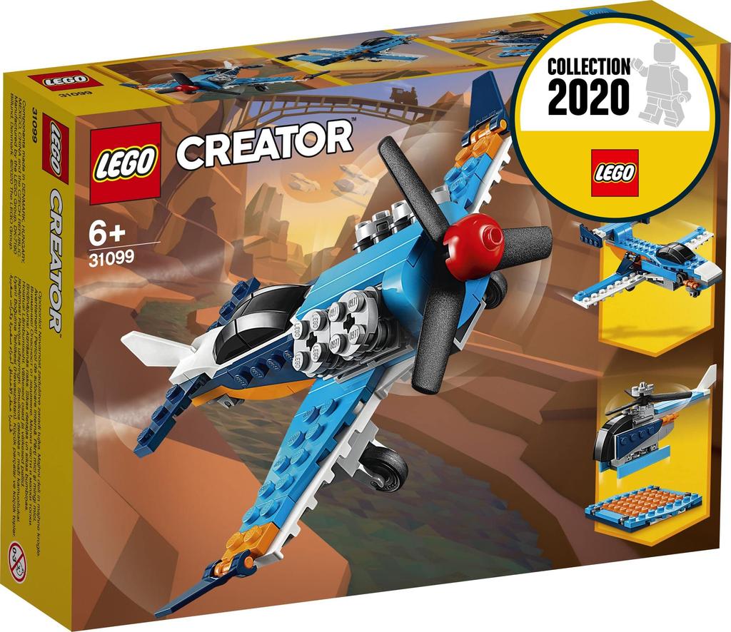 LEGO Creator Propeller Airplane 31099