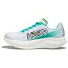 HOKA Mach X White Blue Glass Men Sneakers 1141450-WBGL
