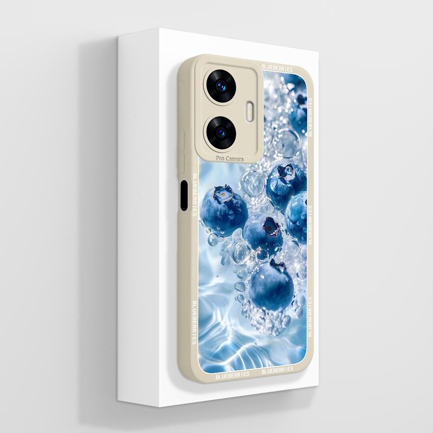 Красивые чехлы для телефона в форме сердца любви для Realme C55 C35 C25 C20 C15 C11 C21Y C25Y Мягкий жидкий силиконовый бампер Противоударный защитный чехол для Realme Casing