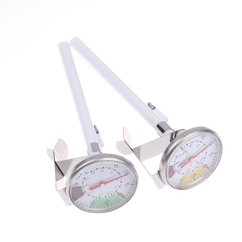 1 Piece Mechanical Probe Temperature Gage Dial F/C Kitchen Tools Food Liquid Milk Coffee Thermometer