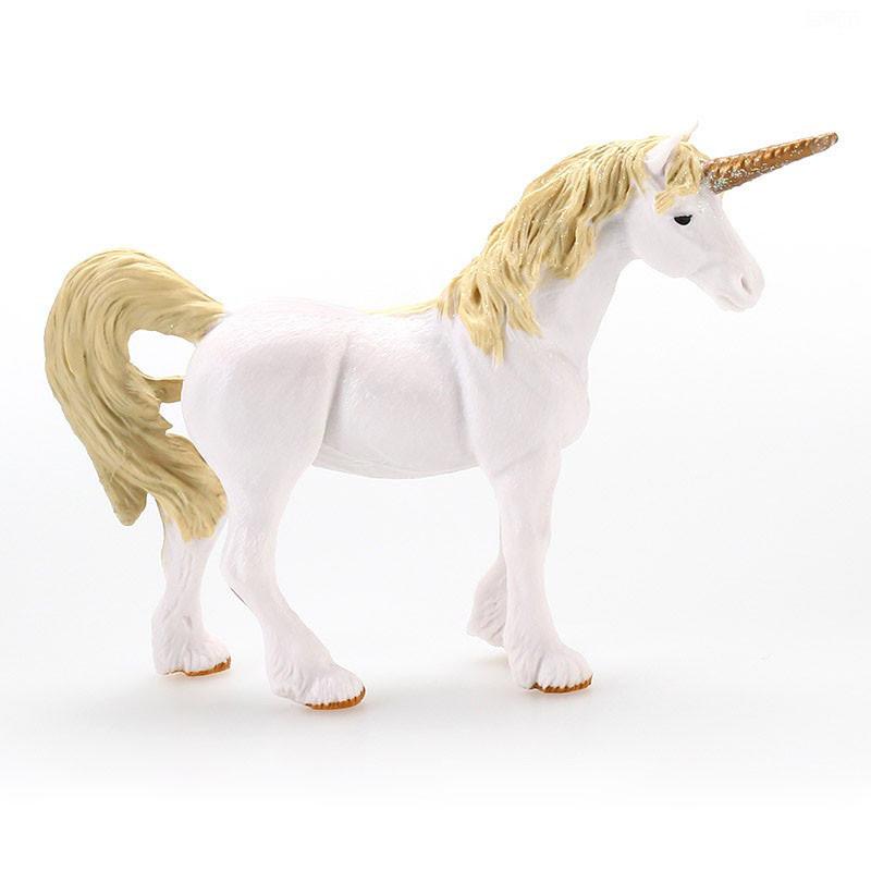 Красочная игрушка-единорог Симуляция Мини-модель животного Единороги Летающая лошадь Фигурка Модель Дикие фигурки Детские развивающие игрушки Фигурка