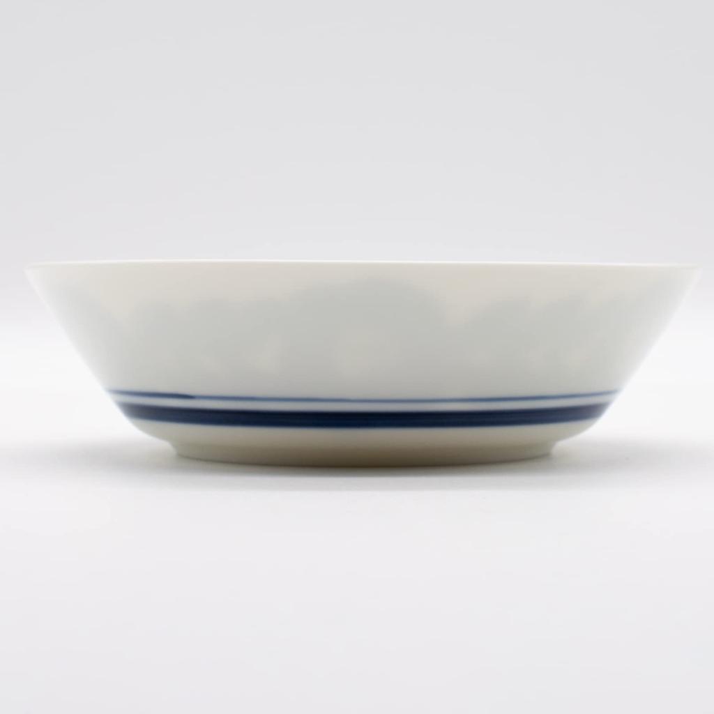 Aito Manufacturing [Blossom Blossom] Serving Plate Small Bowl Bowl S Approx. 15cm Lightweight Blue Flower Container Navy Blue Mino Ware Microwave