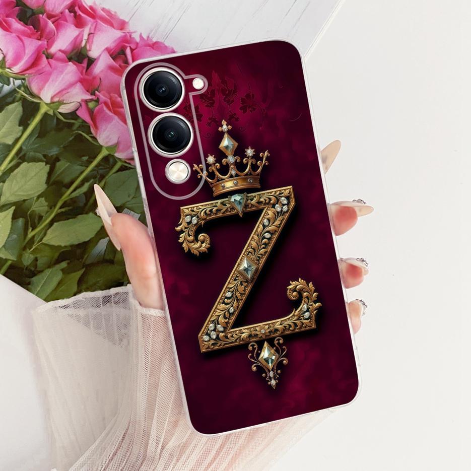 Чехол для Vivo Y04 V2430 Крутой Модный Чехол с Буквами Мягкий Силиконовый Чехол для Телефона Для Vivo Y29s Y 29s VivoY04 VivoY29s Задняя Крышка Сумки