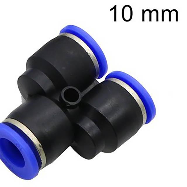 4/6/8/10/12/14/16mm Interface Slip-Lock Y Shape Quick Connector Garden Irrigation Water Pipe Coupling Pneumatic Pipe Fitting 5Pcs