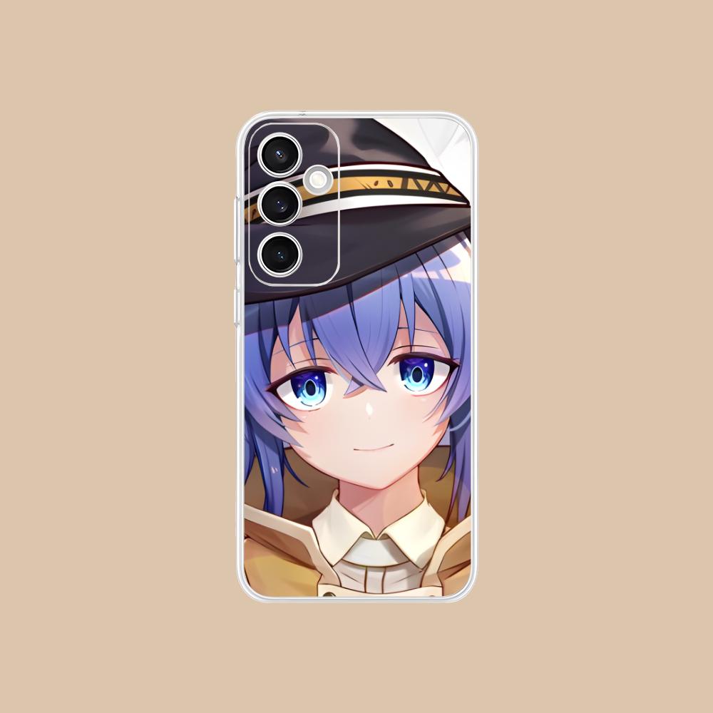 Чехол для мобильного телефона Mushoku Tensei Roxy для Samsung Galaxy S25 S24 S23 S22 S21Plus FE Ультрапрозрачный Цветной Чехол Красивый Роскошный