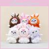 Super Soft Velvet Plush Bunny Keychain Cute Cartoon Character For Little Ones
