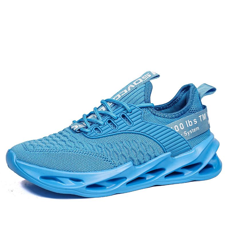 Горячая Распродажа Розовые Повседневные Кроссовки Женские Мужские Обувь с Лезвиями Большой Размер 46 Легкие Дышащие Кроссовки для Бега Обувь Мужская Сетка Спортивные Кроссовки