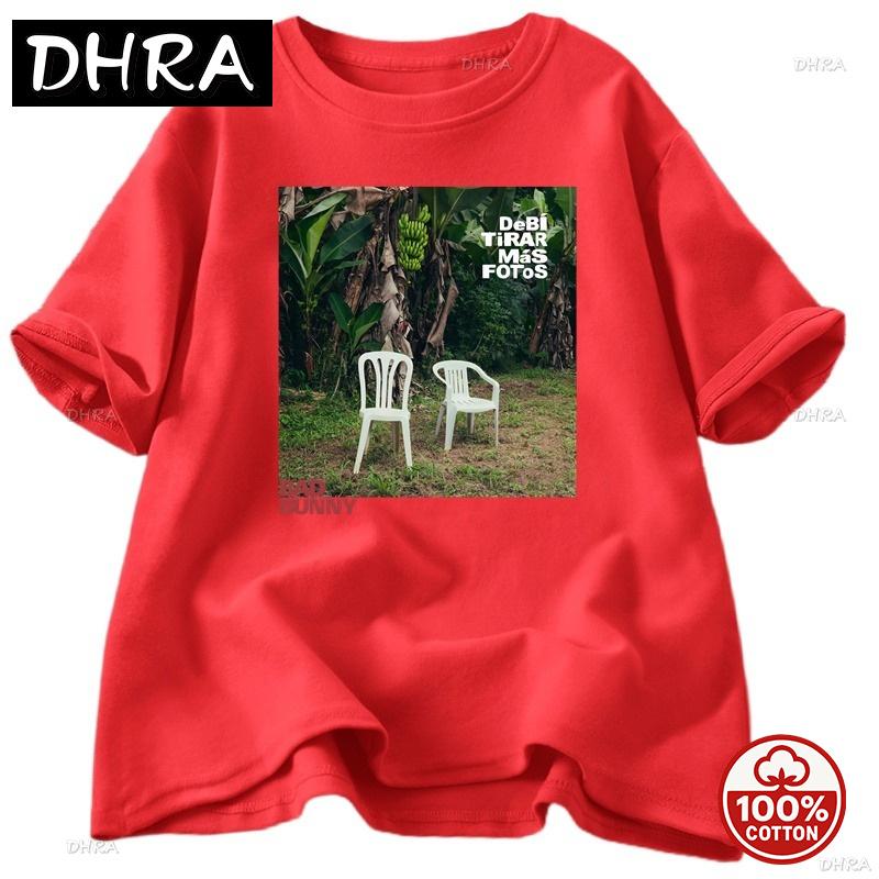 Bad Bunny Debi Tirar Mas Fotos Album Tshirt Soft Cotton Short Sleeve Oneck Tshirt Unisex Streetwear Bad Bunny Merch Tees Clothes