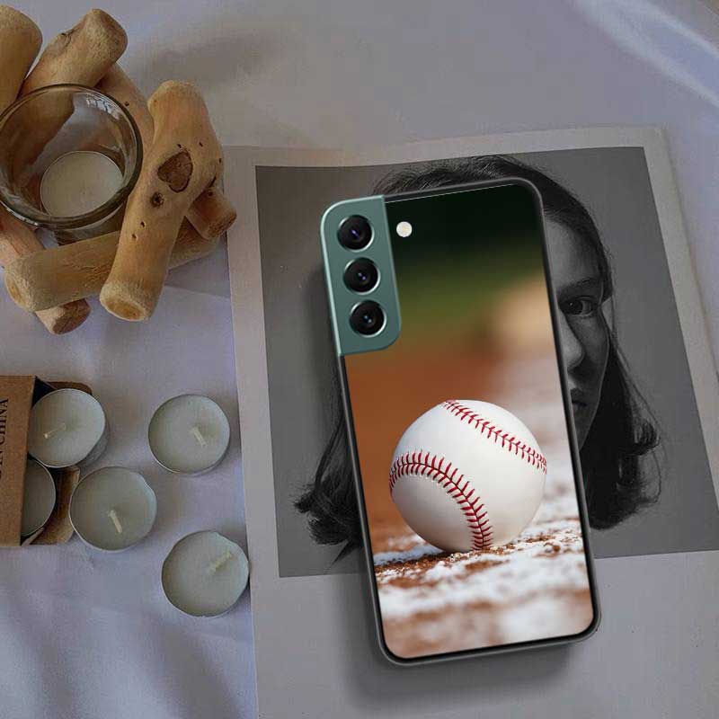 Чехол для телефона в стиле бейсбола для ASamsung A16 A26 A36 A56 A02 A03S A04S A05S Galaxy A55 A35 A25 A15 S10 Lite A9 A8 A7 A6 Plus A90 5G A80