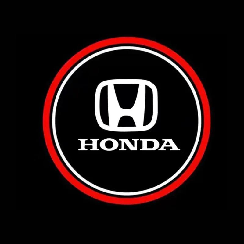 APT1 for Honda LED Car Door Welcome Light Ghost Shadow Projector Accord 9Th 10Th Gen CR-Z CR Z Spirior Elysion Odyssey Accessories