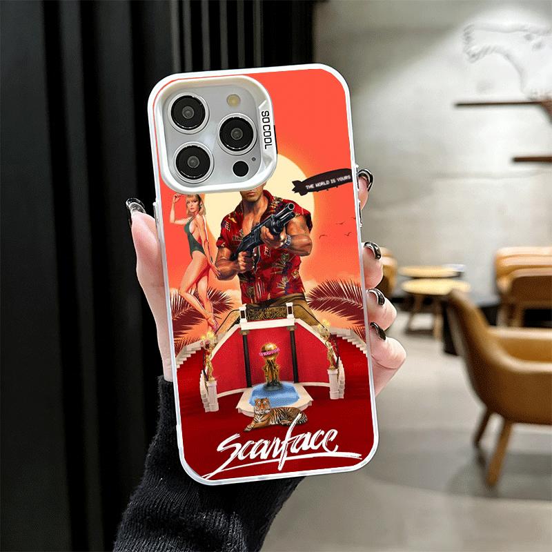 Scarface 1983 Al Pacino Shockproof Phone Case for iPhone 17 Air 16 16E 15 Pro Max 14 Plus 13 Mini 12 Back Cover Anti Fall Fundas