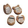 Mini 8-Note Kalimba Thumb Piano - Portable Educational Toy for Kids