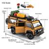 1/32 литой автомобиль для Land Rover Defender Van модель игрушечная машинка со звуком и светом