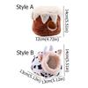 Warm Hamster Cotton Nest Cartoon Hamster Hideout Cute Guinea Pig House  for Winter