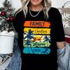 2026 Summer Unisexs Vintage Hawaii 2026 Trip Print Tshirt Unisex Cotton And Breathable Short Sleeve Oversized Loose Casual