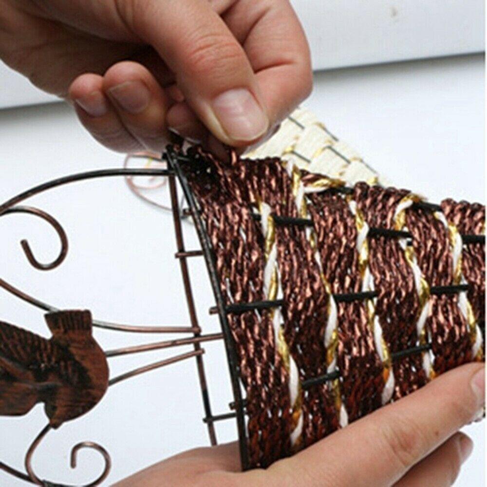 & Живой суккулент Контейнер для хранения Растение Садовое украшение Подвесная корзина Ротанговая корзина для цветов