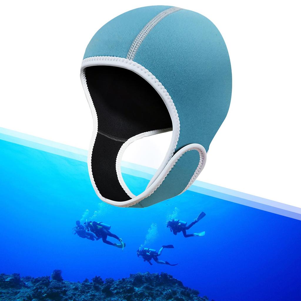 Diving Hood Cap 2mm Neoprene Hood Swimming Cap for Women Men Water Sports