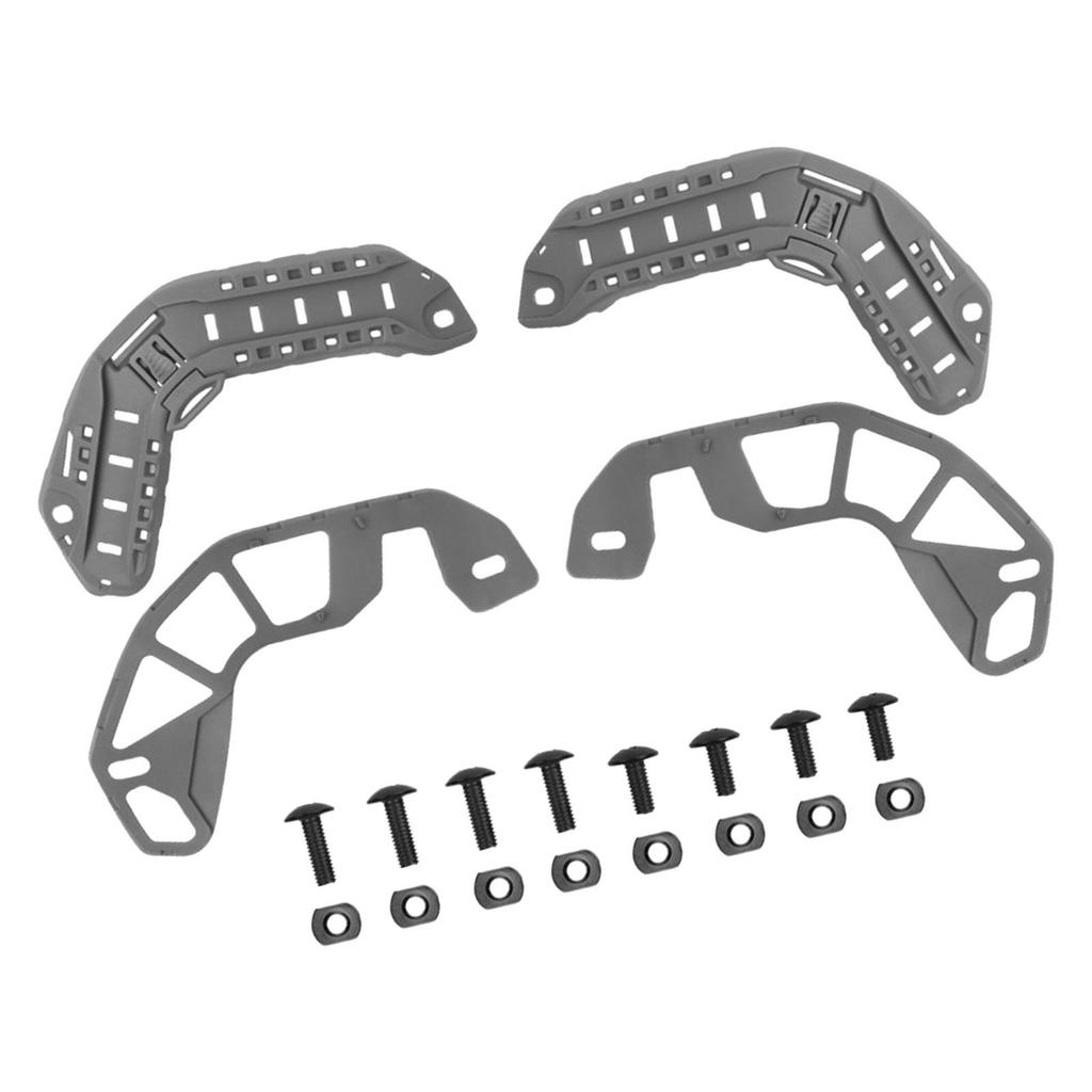 Helmet Rails Helmet with Mounting Screws Mount for Integrate Necessary