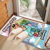 Custom Name Toca Boca World Rug Office Rug, Indoor Rug, Chair Rug, Living Rooms, Doormat Game Rug Home Decor Birthday Christmas Gifts