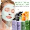 Green Tea Solid Mask Activated Carbon Cleansing Purifying Clay Mud Mask Moisturizing Face Mask Oil Control Remove Blackhead