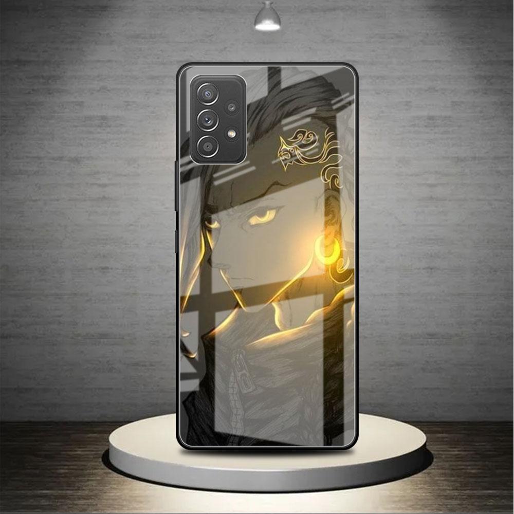 Стеклянный чехол для Samsung Galaxy A52 A71 A50 A51 A70 A21s A31 A72 A10 A12 A30 A22 5G, чехол для телефона Токио Мстители аниме