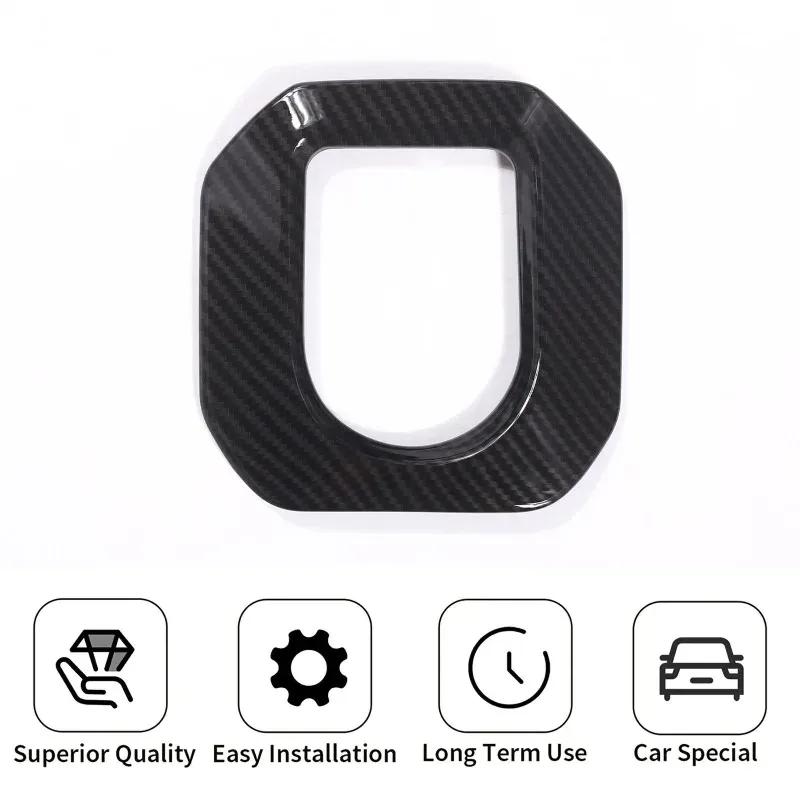 For Land Rover Range Rover Evoque 2014-2017 ABS Carbon Fiber Car Center Console Gear Shift Panel Trim Cover