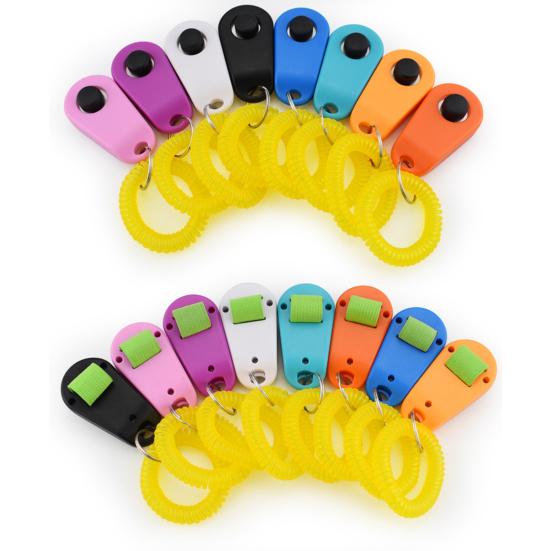 Кликер для дрессировки домашних животных, удобная кнопка, компактный тренажер для укрепления поведения кошек и собак, товары для домашних животных