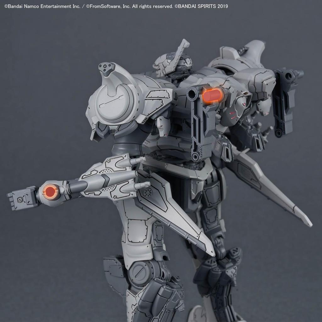 BANDAI SPIRITS 30MM ARMORED CORE VI FIRES OF RUBICON ARQUEBUS CORPORATION Пластиковый Модельный Набор VP-40S Предварительно окрашенный