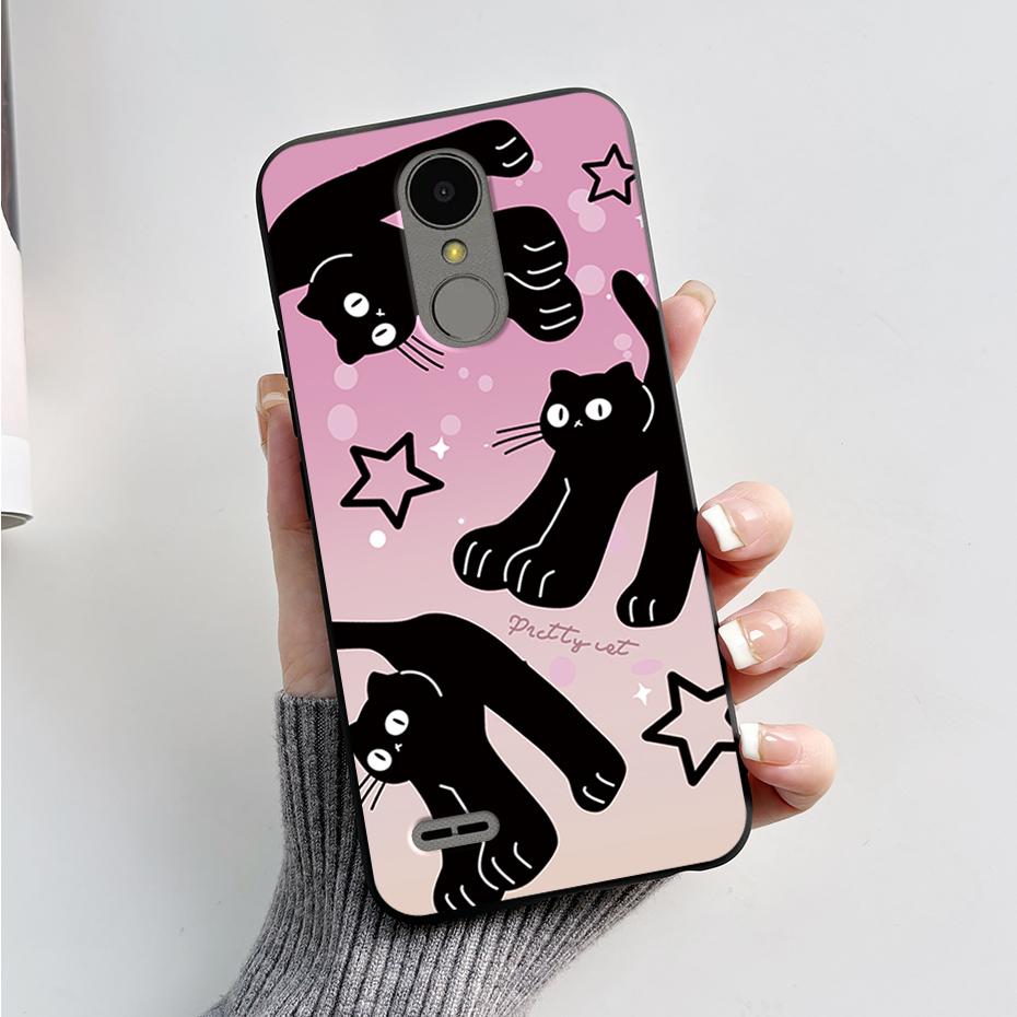 Cute Case For LG K10 2016 Silicone Soft Back Cover For LG K10 2017 Fashion phone Case For LG K 10 Shockproof Protective Bumper