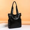 Retro Crocodile Pattern Tote Bag for Women - Fashionable and Spacious Shoulder Handbag KTY