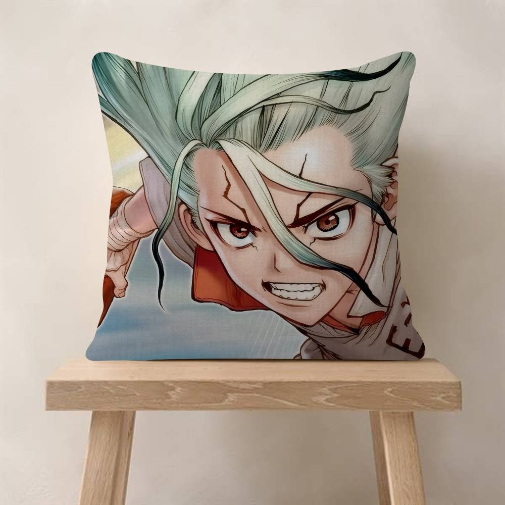 Anime DDrSSTONE cool pillow cover sofa cushion cover home room decoration children gift